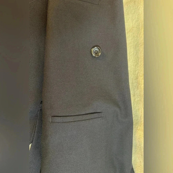 J. Lindeberg Navy Slim-Fit Double-Breasted Blazer Size 54L NWT - Picture 8 of 9